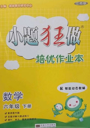 東南大學出版社2023小題狂做培優(yōu)作業(yè)本六年級數(shù)學下冊蘇教版參考答案