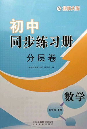 山東教育出版社2023初中同步練習冊分層卷七年級數(shù)學下冊北師大版參考答案