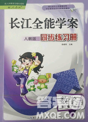 長江少年兒童出版社2023長江全能學(xué)案同步練習(xí)冊四年級下冊數(shù)學(xué)人教版參考答案