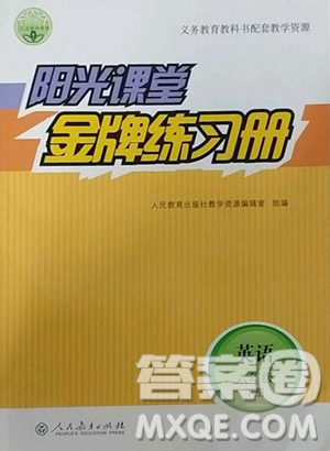 人民教育出版社2023陽(yáng)光課堂金牌練習(xí)冊(cè)六年級(jí)下冊(cè)英語(yǔ)人教版參考答案