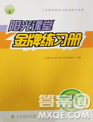 人民教育出版社2023陽(yáng)光課堂金牌練習(xí)冊(cè)四年級(jí)下冊(cè)英語(yǔ)人教版參考答案