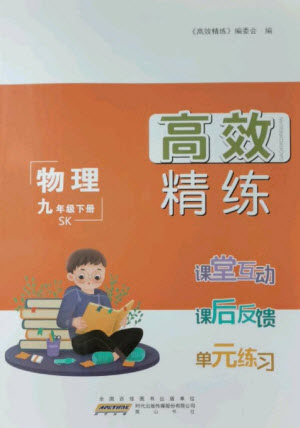 安徽人民出版社2023高效精練九年級物理下冊蘇科版參考答案