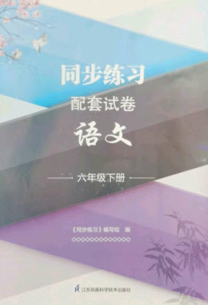 江蘇鳳凰科學(xué)技術(shù)出版社2023同步練習(xí)配套試卷六年級語文下冊人教版參考答案