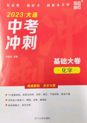 遼寧大學(xué)出版社2023大連中考沖刺基礎(chǔ)大卷九年級(jí)化學(xué)通用版參考答案