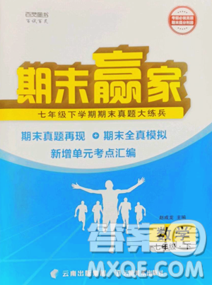 云南美術出版社2023期末贏家七年級下冊數學人教版臨沂專用參考答案