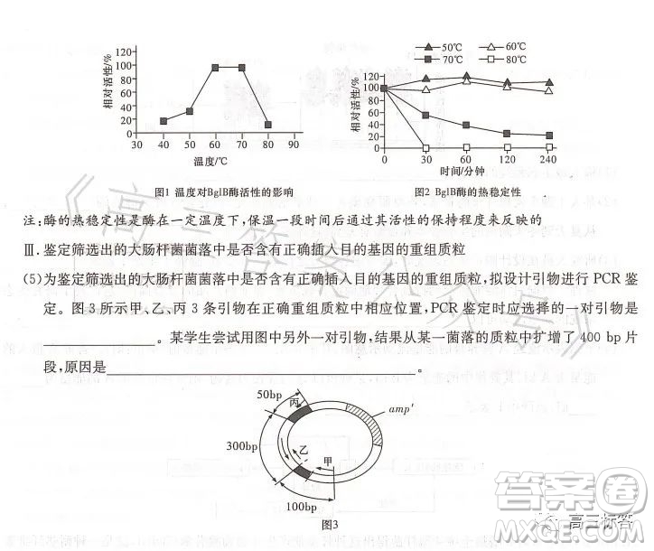 名校聯(lián)考聯(lián)合體2023年春季高二期末聯(lián)考暨新高三適應(yīng)性聯(lián)合考試生物學(xué)試卷答案