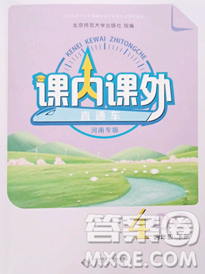 北京師范大學出版社2023課內(nèi)課外直通車四年級語文人教版河南專版參考答案