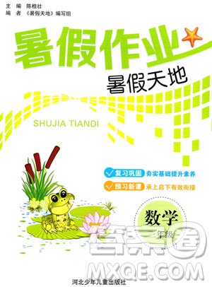 河北少年兒童出版社2023暑假作業(yè)暑假天地三年級(jí)數(shù)學(xué)通用版答案