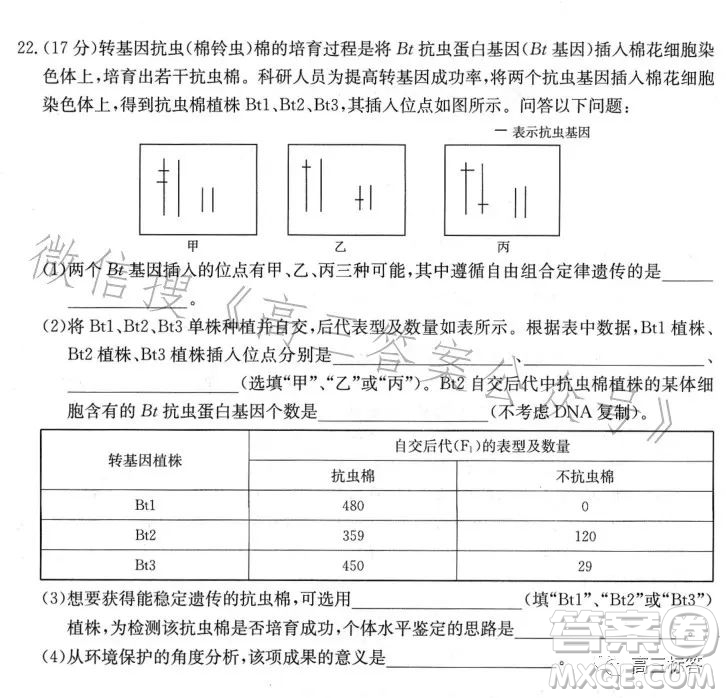 2024屆高三金太陽8月聯(lián)考24-03C生物試卷答案