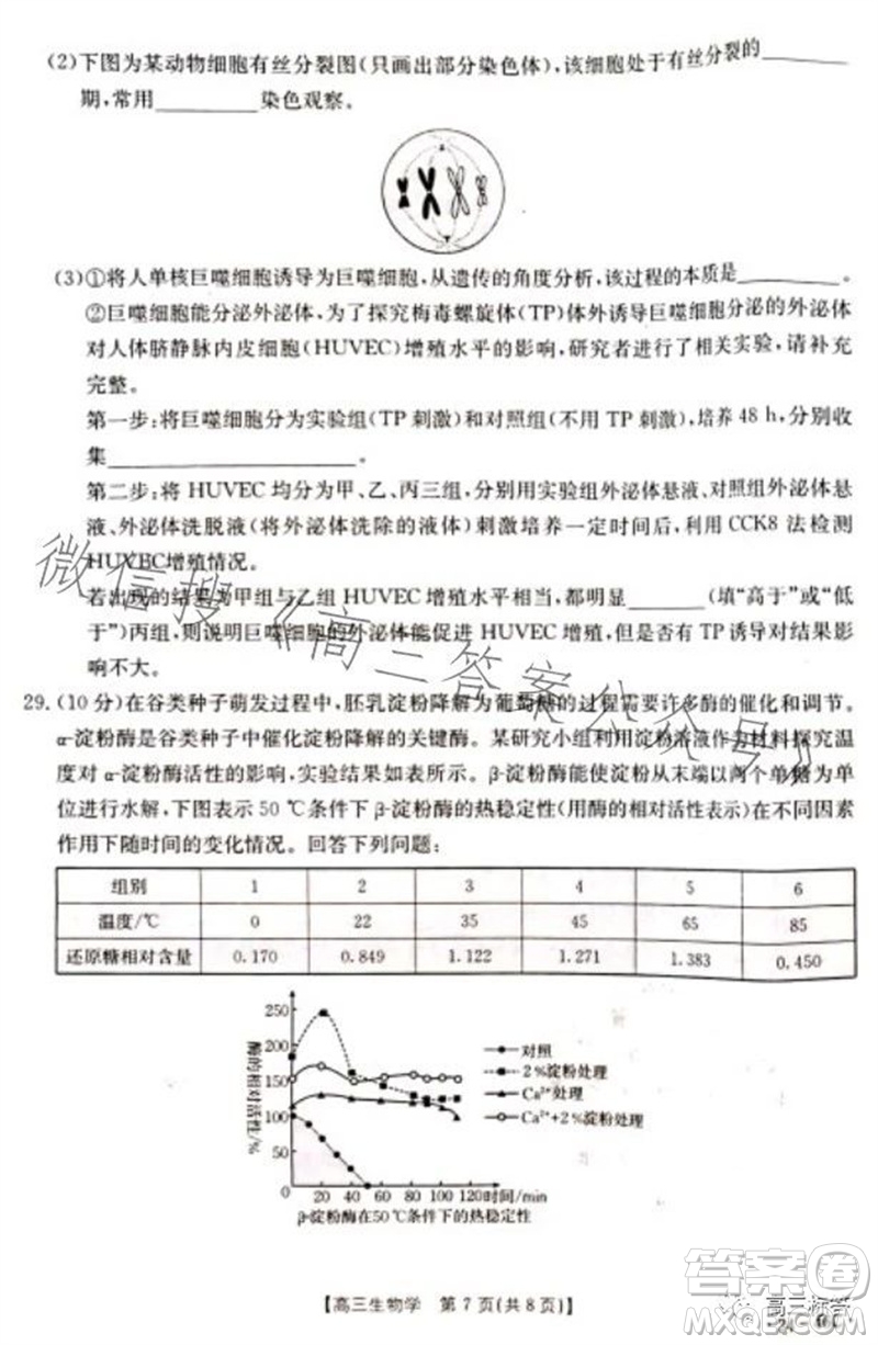 2024屆新疆金太陽聯(lián)考高三10月30日24-46C生物試卷答案