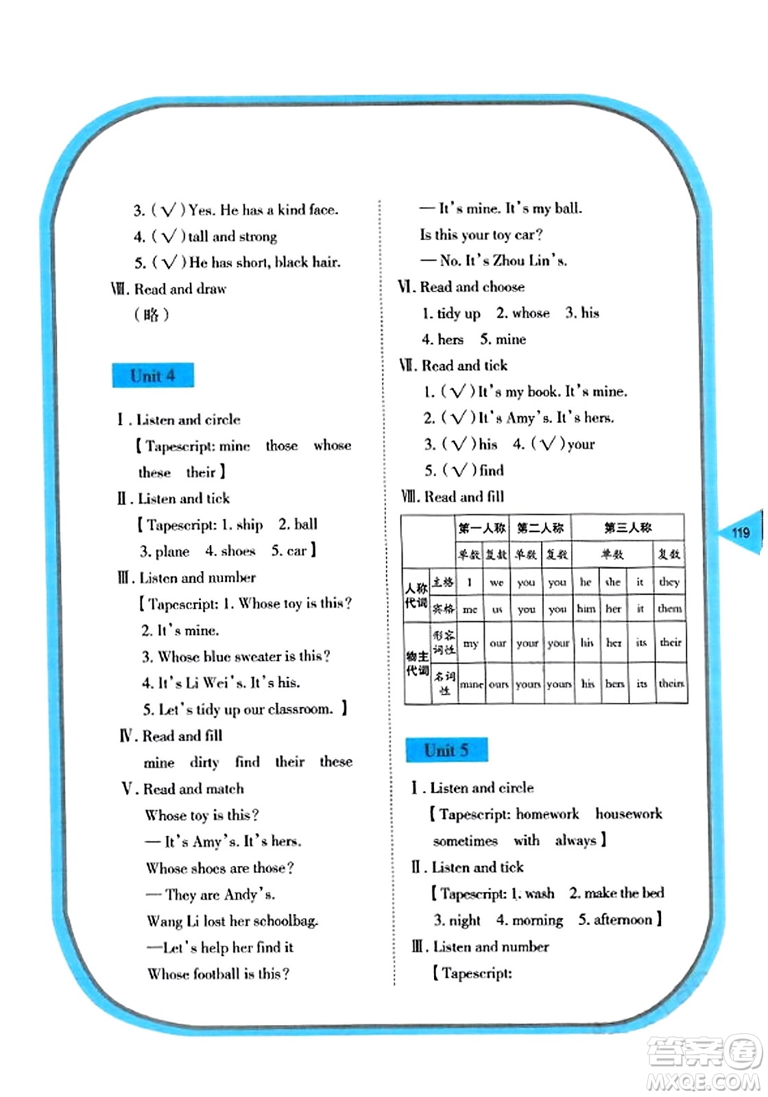 湖南教育出版社2023年秋學(xué)法大視野五年級(jí)英語(yǔ)上冊(cè)湘魯版答案