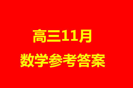 湖南天一大聯(lián)考2024屆高三上學(xué)期11月第三次考試數(shù)學(xué)參考答案