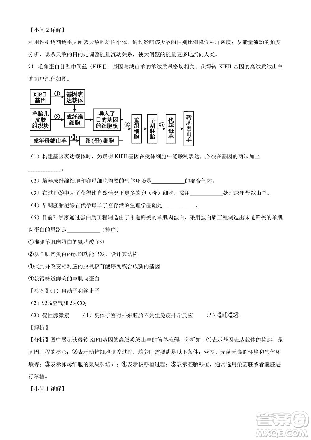 2023年11月湖南岳汨聯(lián)考高三期中考試生物參考答案