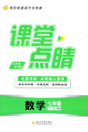 四川大學(xué)出版社2023年秋課堂點(diǎn)睛七年級(jí)數(shù)學(xué)上冊(cè)湘教版參考答案