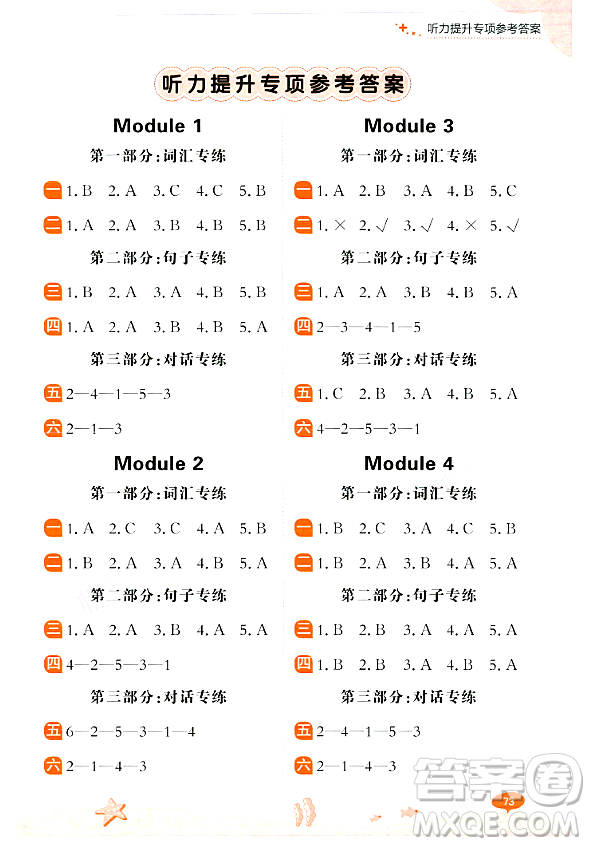 大連出版社2023年秋點(diǎn)石成金金牌每課通一年級英語上冊外研版答案