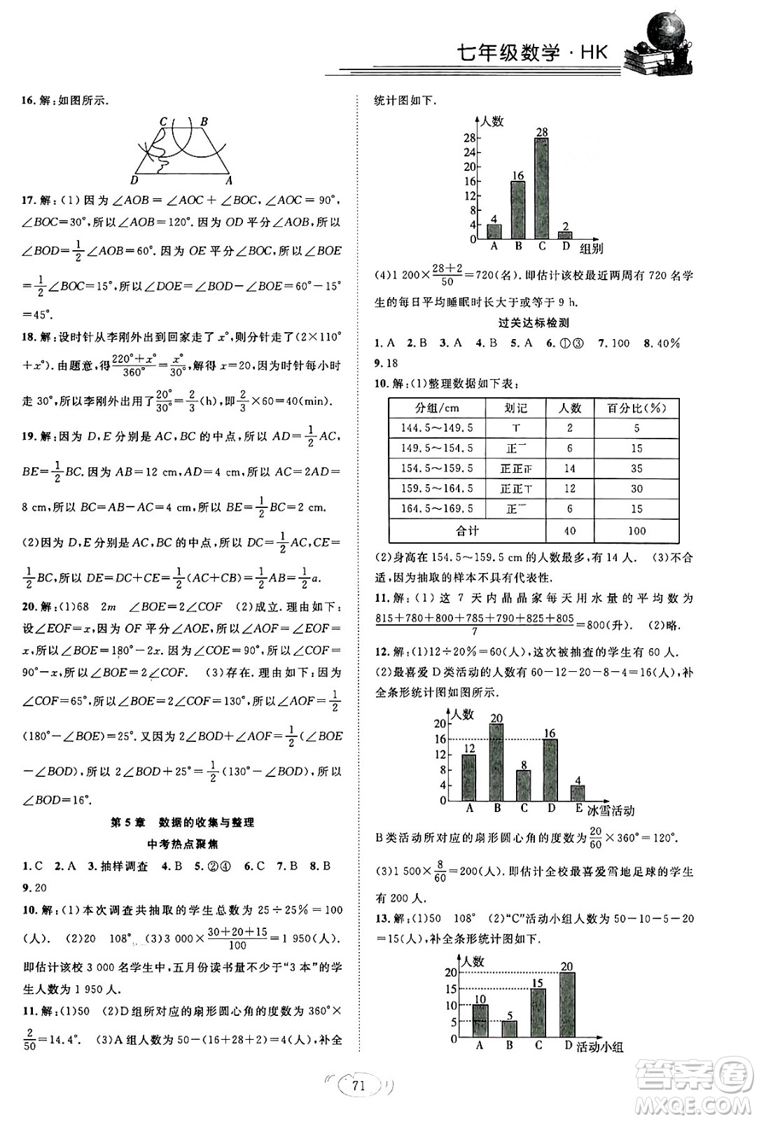 合肥工業(yè)大學(xué)出版社2024假期伴你行寒假復(fù)習(xí)計(jì)劃七年級數(shù)學(xué)滬科版答案