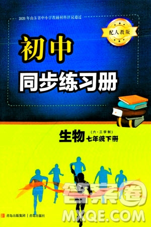 青島出版社2024年春初中同步練習(xí)冊七年級生物下冊六三制學(xué)人教版參考答案