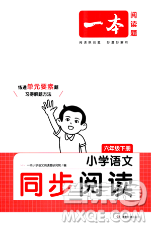 湖南教育出版社2024年春一本閱讀題小學(xué)語(yǔ)文同步閱讀六年級(jí)語(yǔ)文下冊(cè)通用版答案