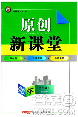 新疆青少年出版社2024年春原創(chuàng)新課堂七年級數(shù)學(xué)下冊滬科版參考答案