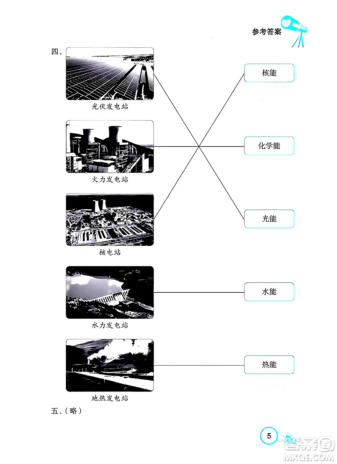 湖北教育出版社2024年春長江作業(yè)本課堂作業(yè)五年級科學(xué)下冊人教鄂教版答案