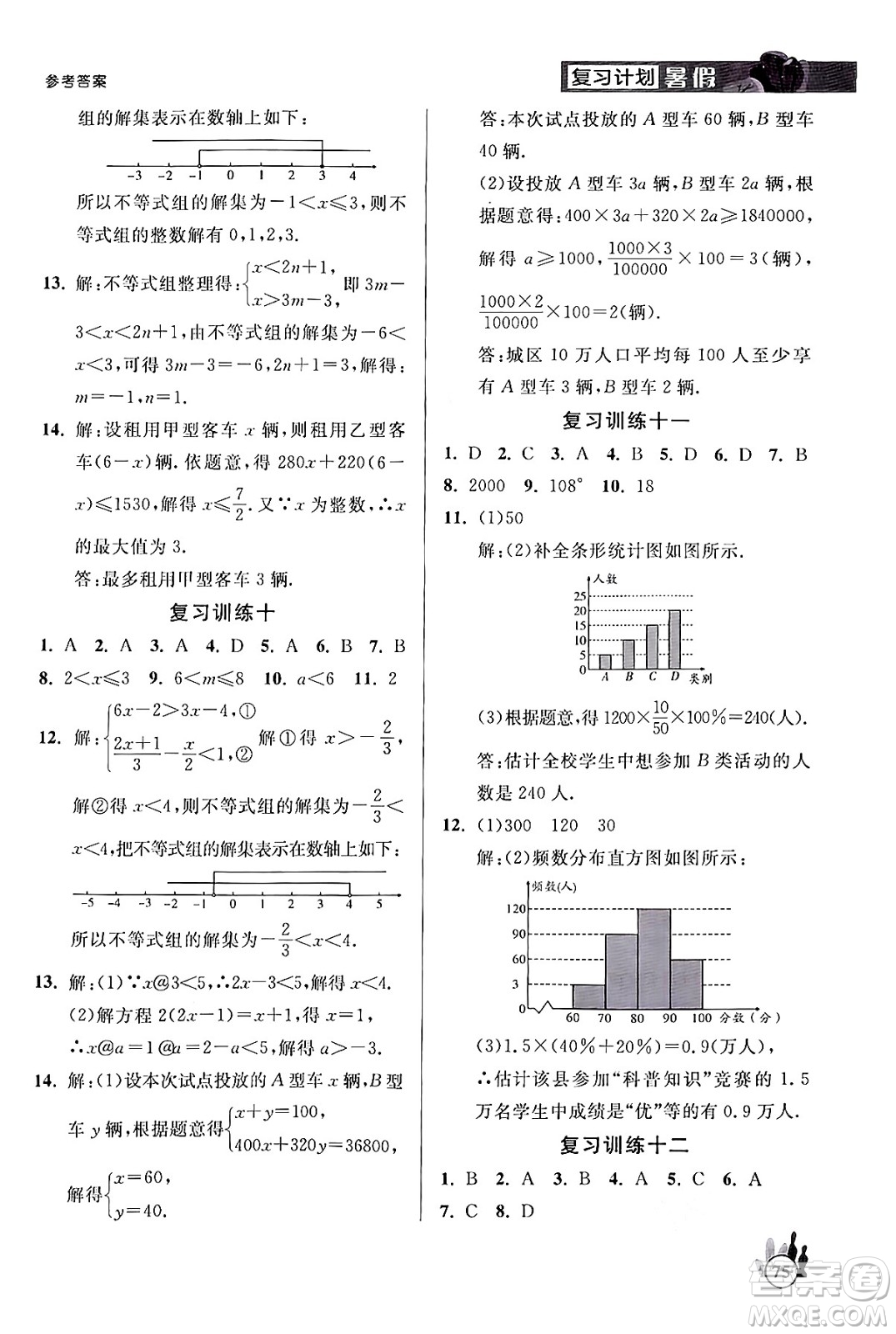 延邊大學(xué)出版社2024年品至教育假期復(fù)習(xí)計劃暑假七年級數(shù)學(xué)人教版答案