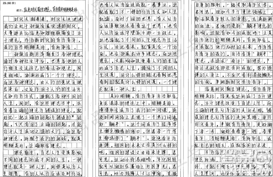 一個理念就是一種人生材料作文800字 關(guān)于一個理念就是一種人生的材料作文800字