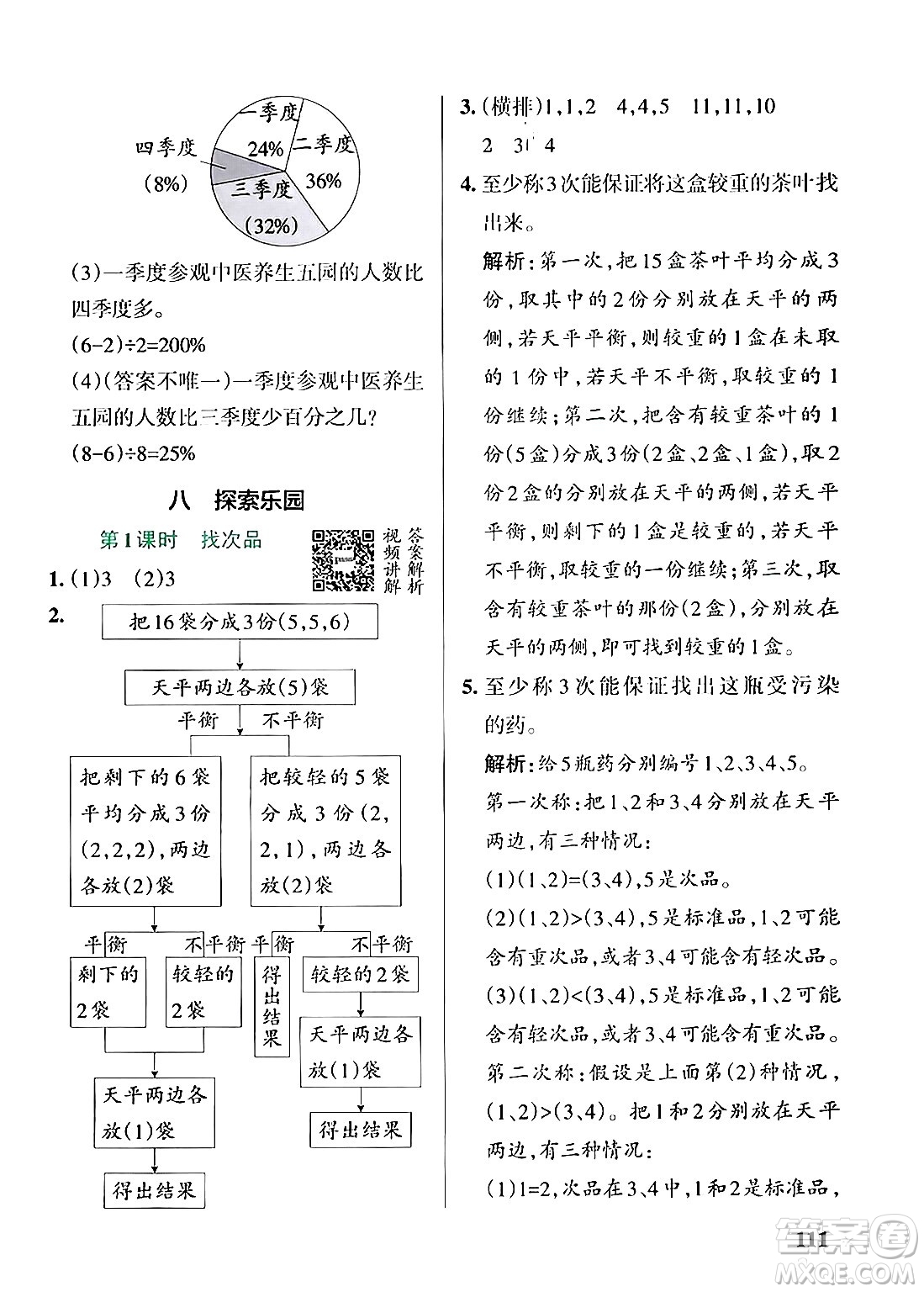 遼寧教育出版社2024年秋PASS小學(xué)學(xué)霸作業(yè)本六年級(jí)數(shù)學(xué)上冊(cè)冀教版河北專(zhuān)版答案