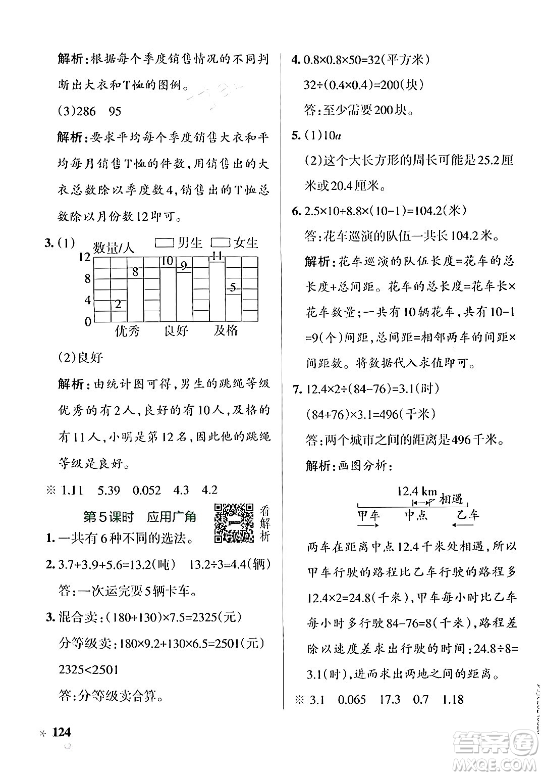 陜西師范大學(xué)出版總社有限公司2024年秋PASS小學(xué)學(xué)霸作業(yè)本五年級(jí)數(shù)學(xué)上冊(cè)蘇教版答案