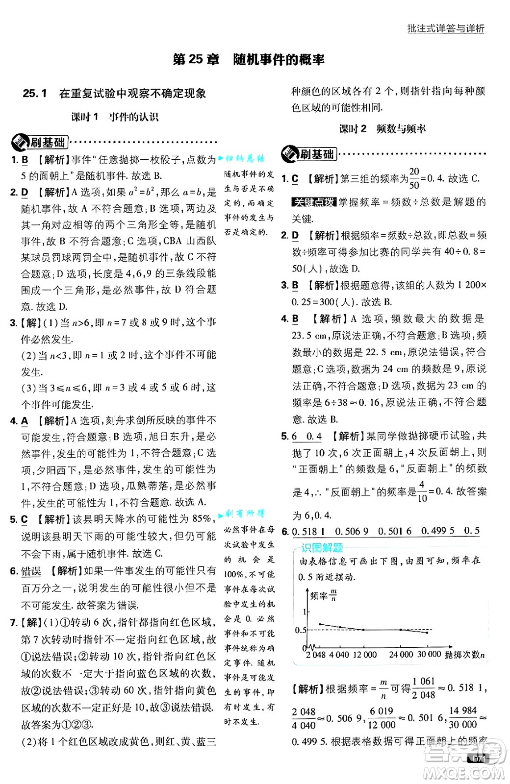 開(kāi)明出版社2025屆初中必刷題拔尖提優(yōu)訓(xùn)練九年級(jí)數(shù)學(xué)上冊(cè)華師版答案