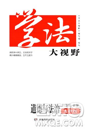 湖南教育出版社2024年秋學(xué)法大視野八年級(jí)道德與法治上冊(cè)人教版答案