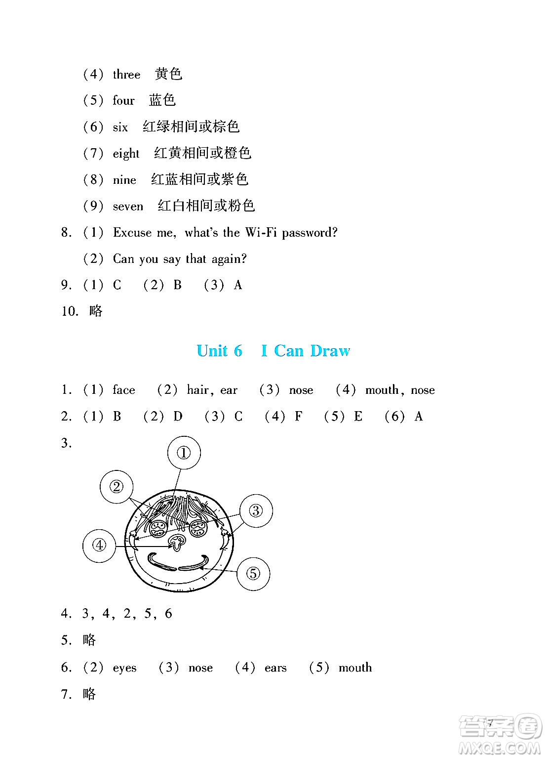 廣州出版社2024年秋陽光學業(yè)評價三年級英語上冊教科版答案