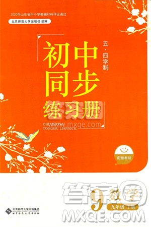 北京師范大學(xué)出版社2024秋初中同步練習(xí)冊(cè)九年級(jí)數(shù)學(xué)上冊(cè)魯教版五四制答案