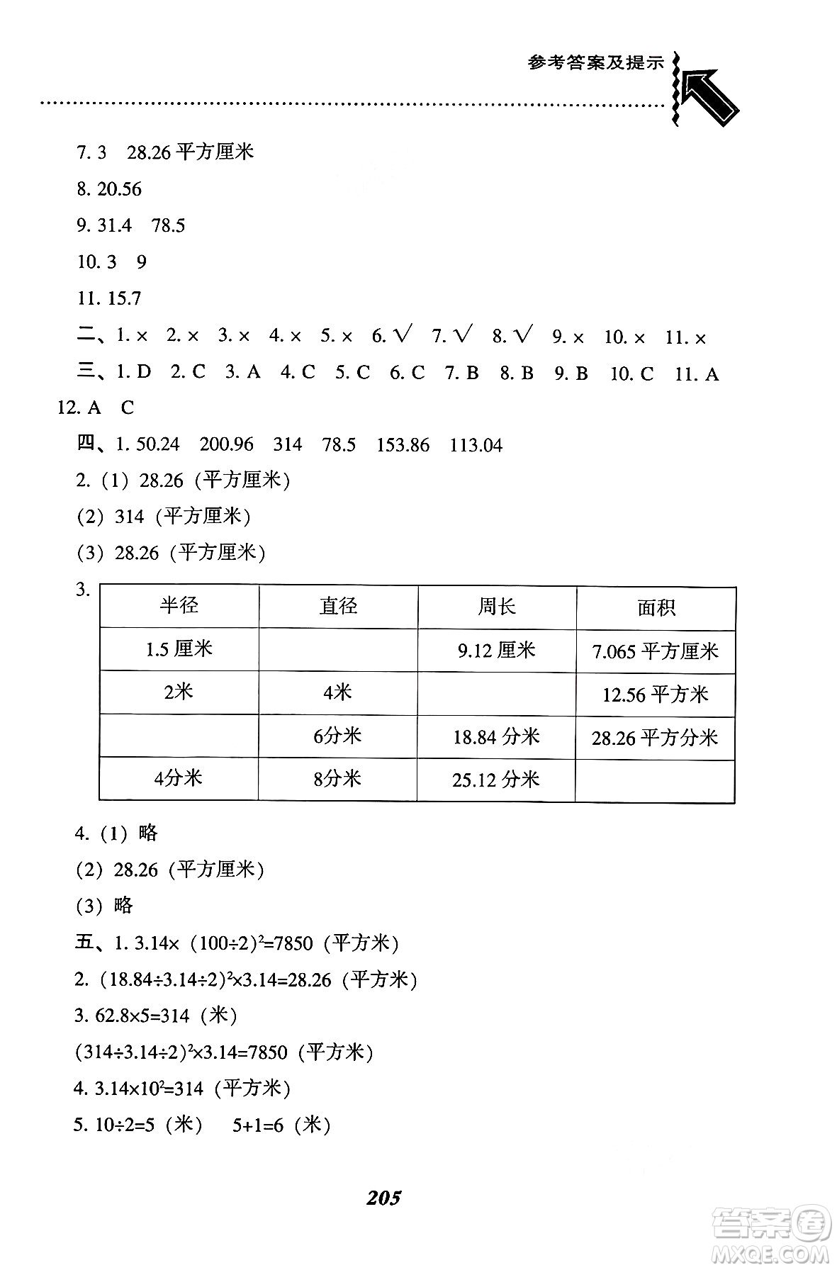 遼寧教育出版社2024年秋尖子生題庫六年級數(shù)學(xué)上冊西師版答案