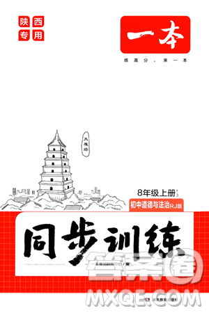 湖南教育出版社2024年秋一本同步訓練八年級道德與法治上冊人教版陜西專版答案