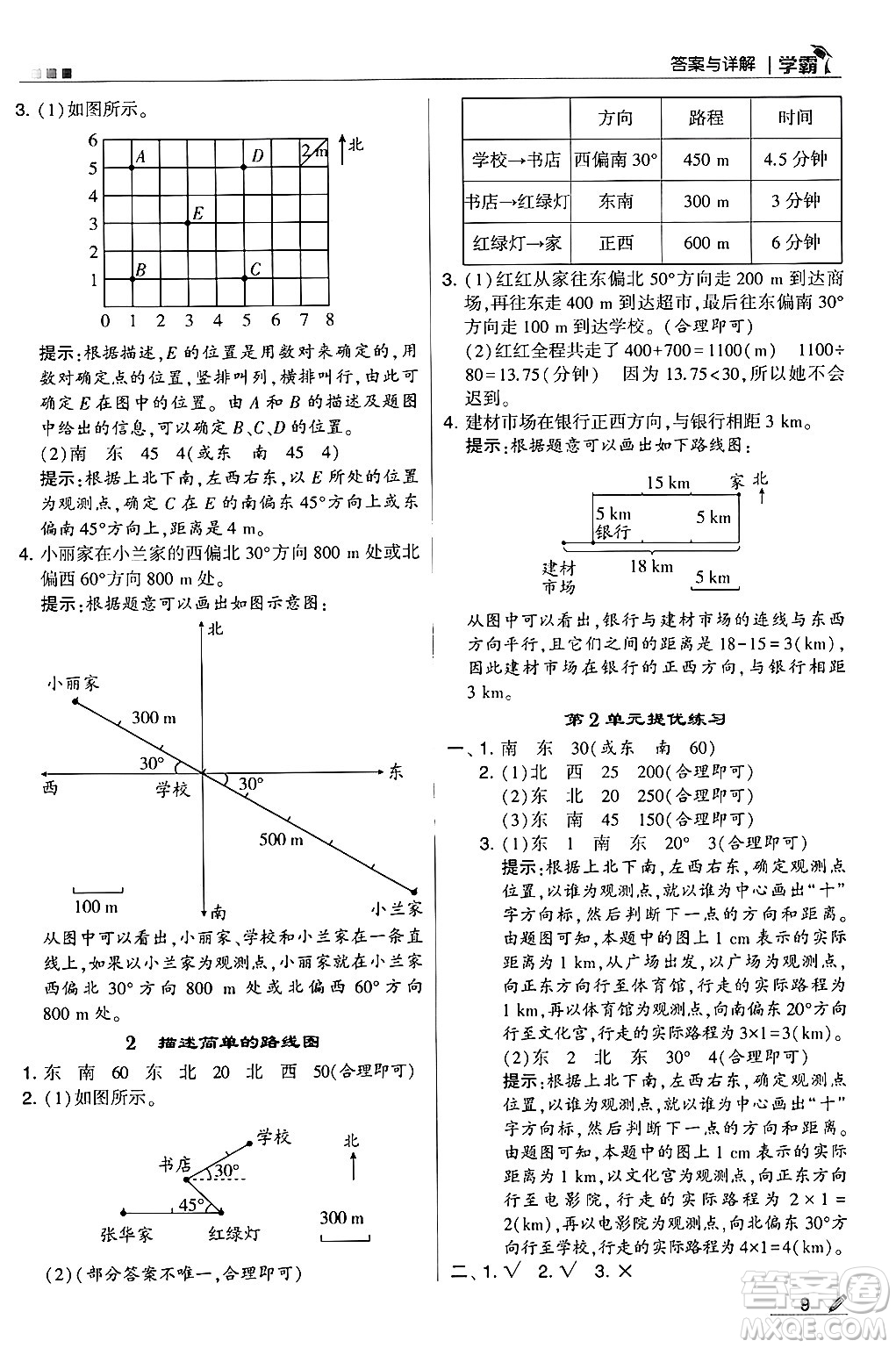 河海大學(xué)出版社2024年秋5星學(xué)霸六年級數(shù)學(xué)上冊人教版答案