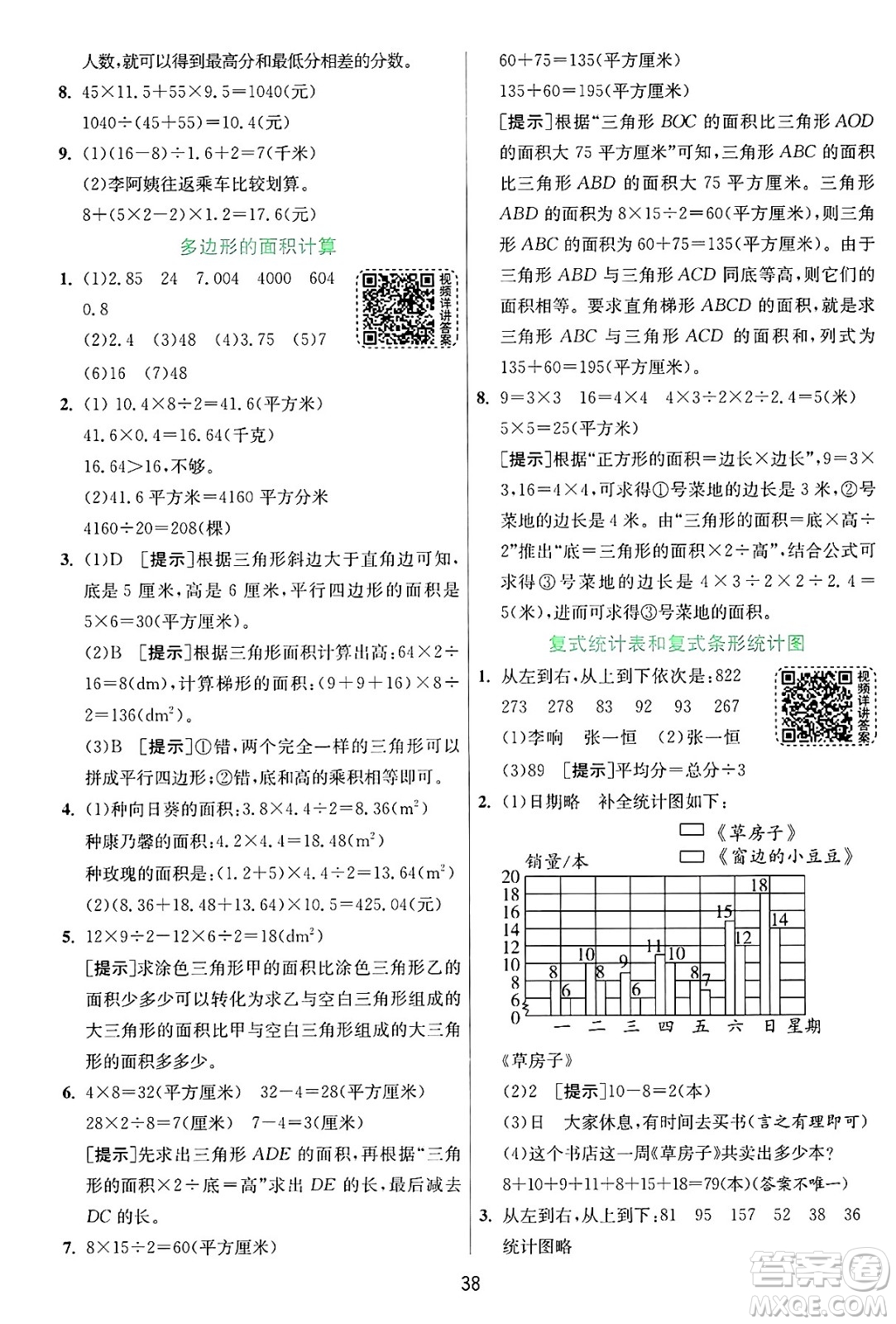 江蘇人民出版社2024年秋春雨教育實(shí)驗(yàn)班提優(yōu)訓(xùn)練五年級(jí)數(shù)學(xué)上冊(cè)蘇教版江蘇專版答案