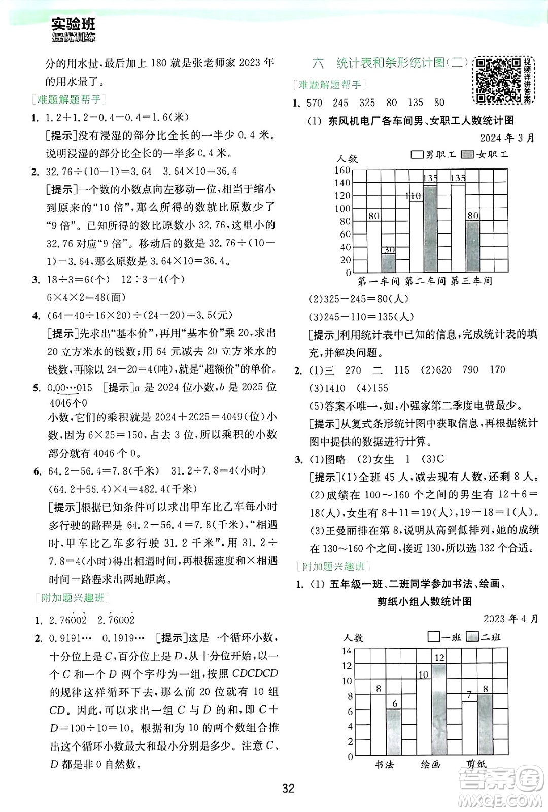 江蘇人民出版社2024年秋春雨教育實(shí)驗(yàn)班提優(yōu)訓(xùn)練五年級(jí)數(shù)學(xué)上冊(cè)蘇教版江蘇專版答案