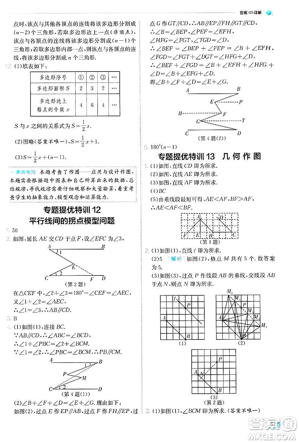 江蘇人民出版社2024年秋春雨教育實驗班提優(yōu)訓練七年級數(shù)學上冊蘇科版答案