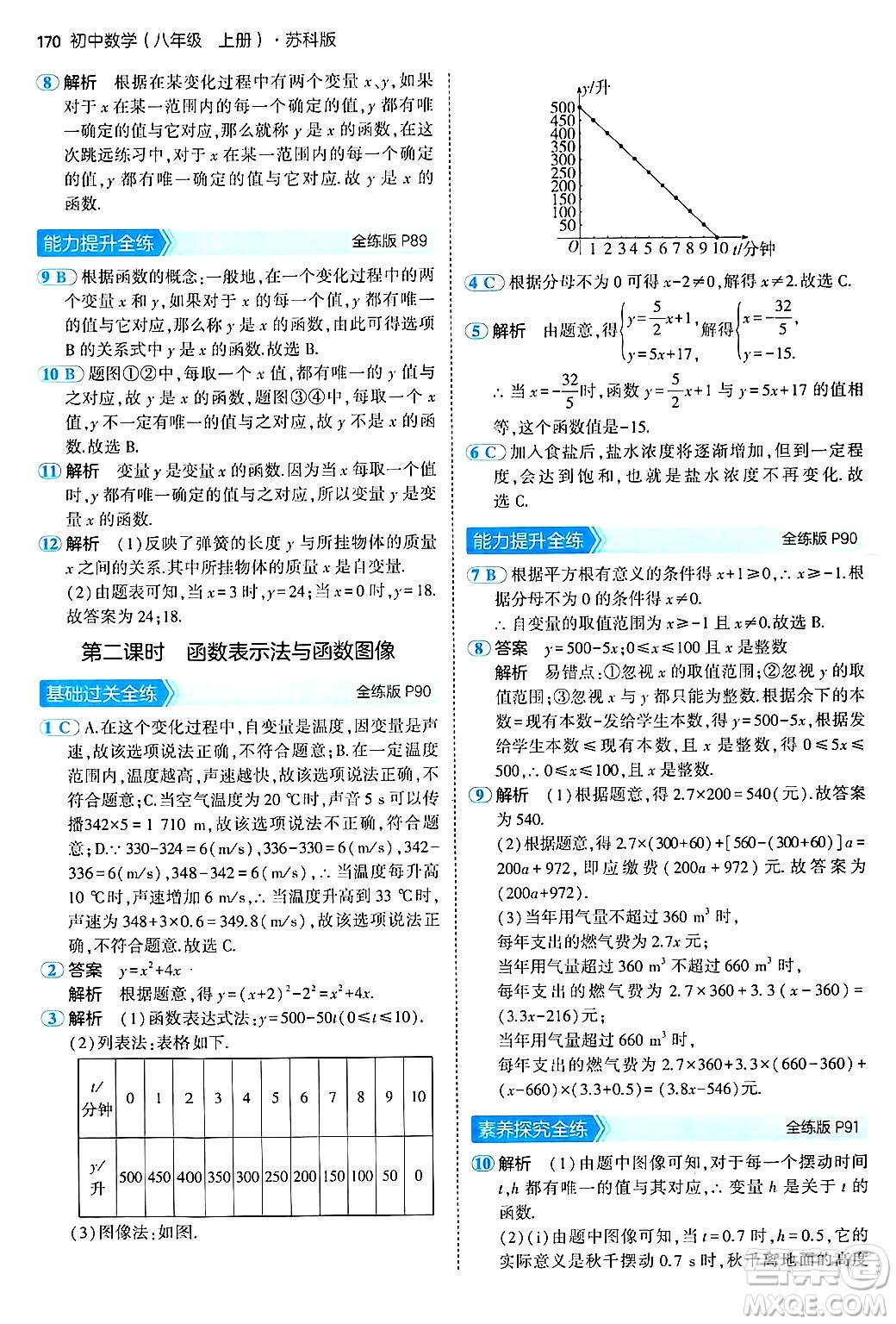 四川大學(xué)出版社2024年秋初中同步5年中考3年模擬八年級數(shù)學(xué)上冊蘇科版答案